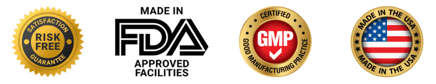 Gold Align  - Certification badges: GMP, FDA, Non-GMO, Made in USA, Natural Ingredients