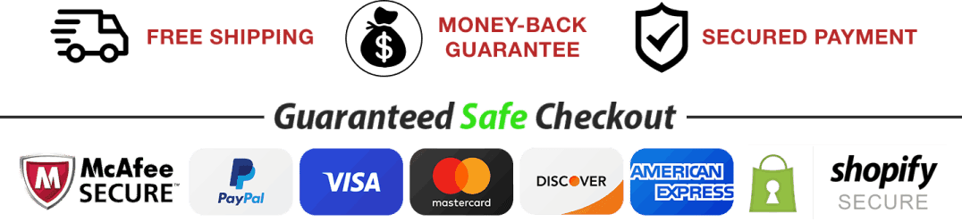 Gold Align  – Secure Payment Options – McAfee Secure, PayPal Verified, TRUSTe Certified Privacy, No Subscriptions, No Hidden Fees.